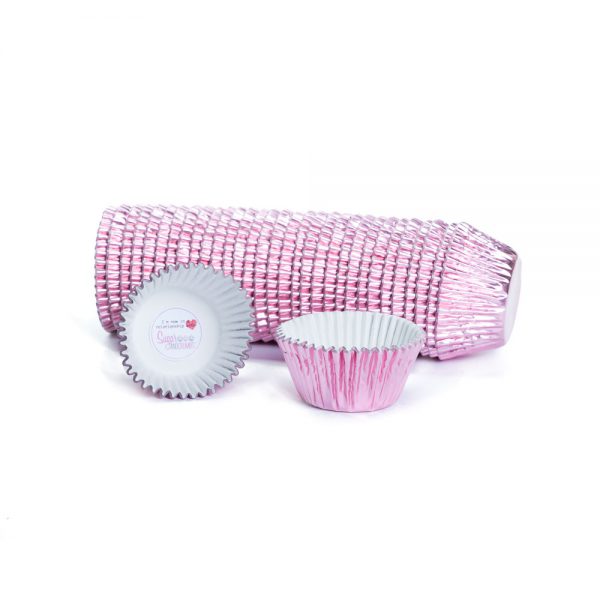 CULPITT Cupcake Cases Foil PINK Pack of 495