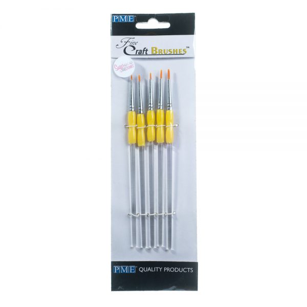 PME Craft Brushes FINE Set of 5