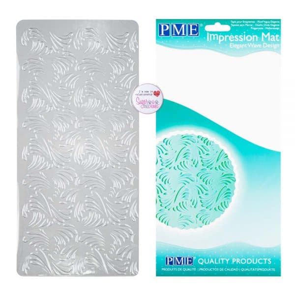 Pme Impression Mat Elegant Wave