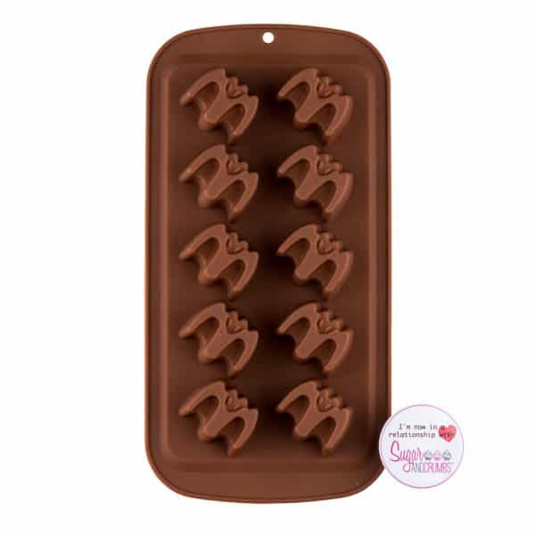 S&C Silicone Mould Chocolate Bat.2