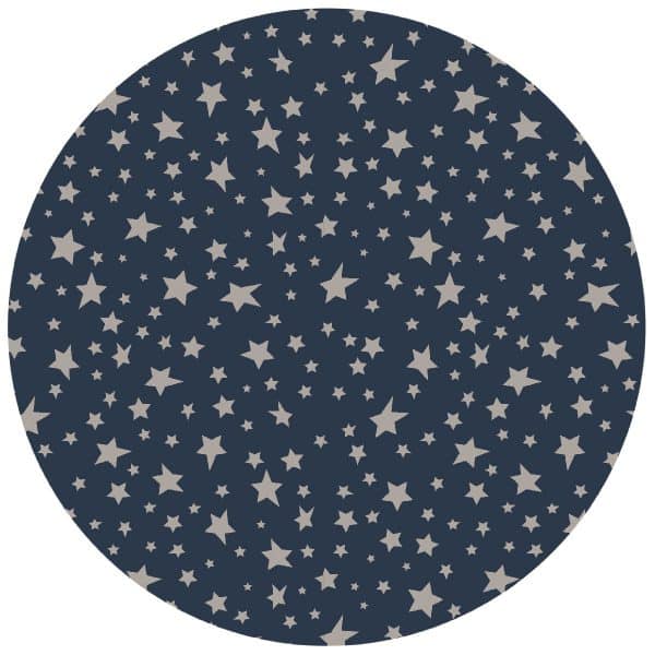 Masonite Cake Board Round Starry Nights 10 Inch