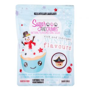 Rum and Raisin 500g - Sugar and Crumbs Icing Sugar Non Alcoholic.a