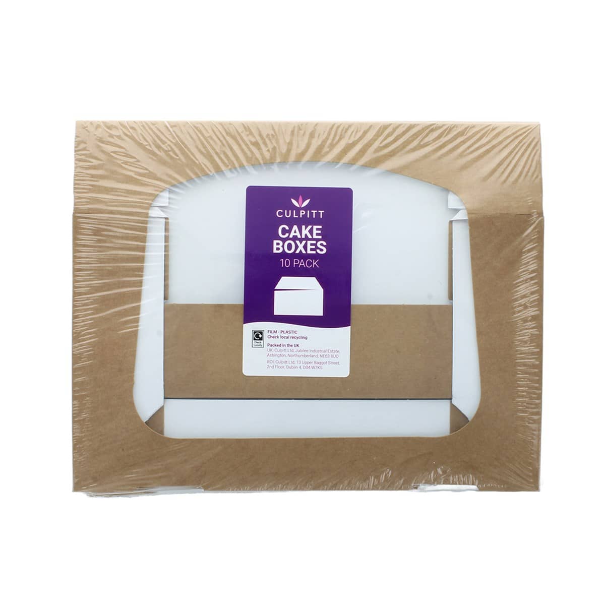 Standard Kraft Cake Box | Plain Brown Cake Boxes