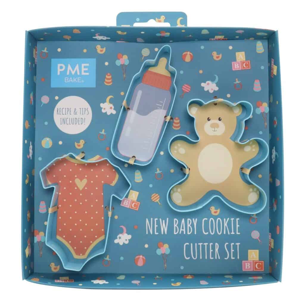 New Baby Cookie Cutter - Set of 3 | Cake Decorating