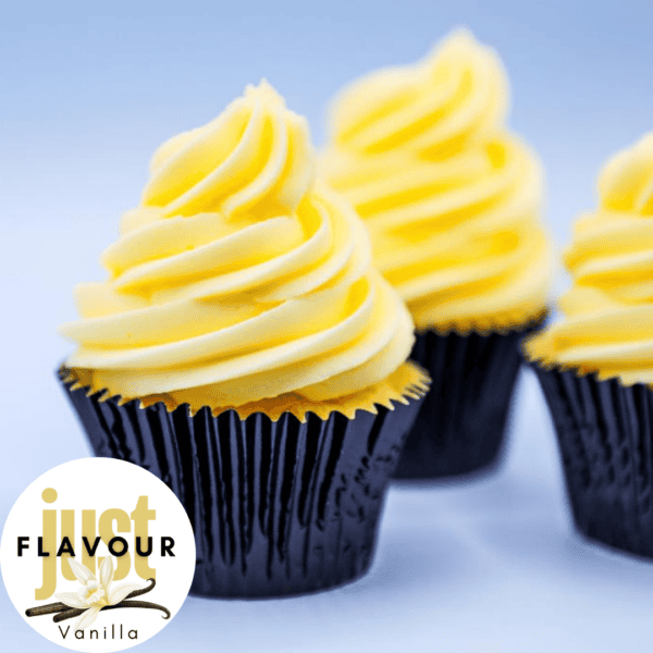 just flavour vanilla cupcakes