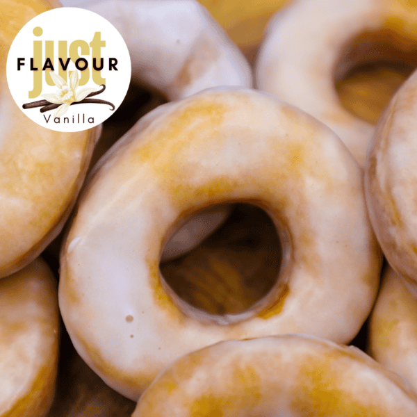 just flavour vanilla doughnuts