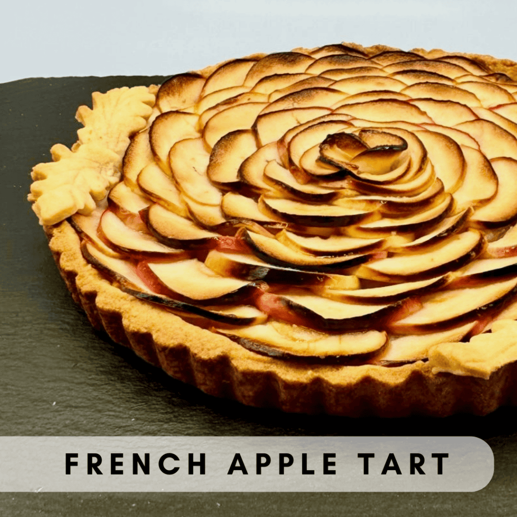 French apple tart