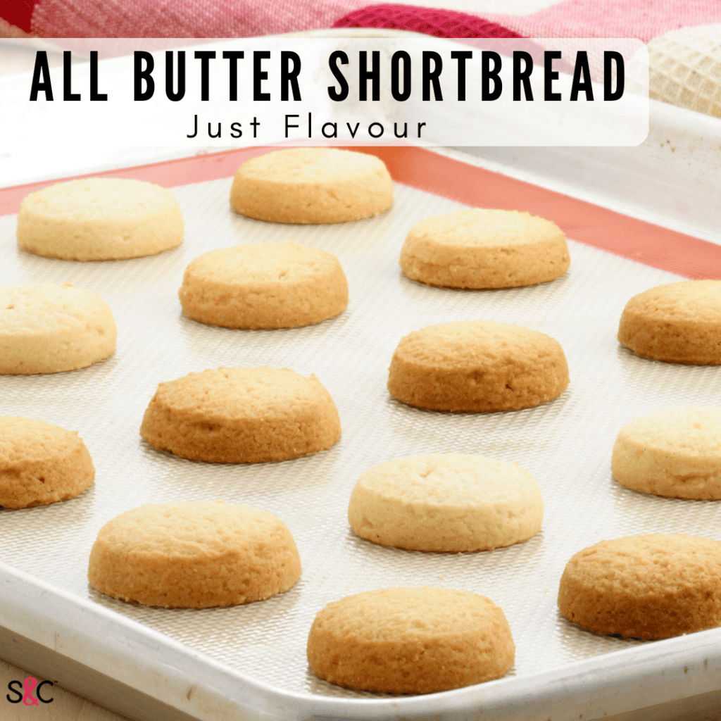 all butter shortbread, just flavour recipe image