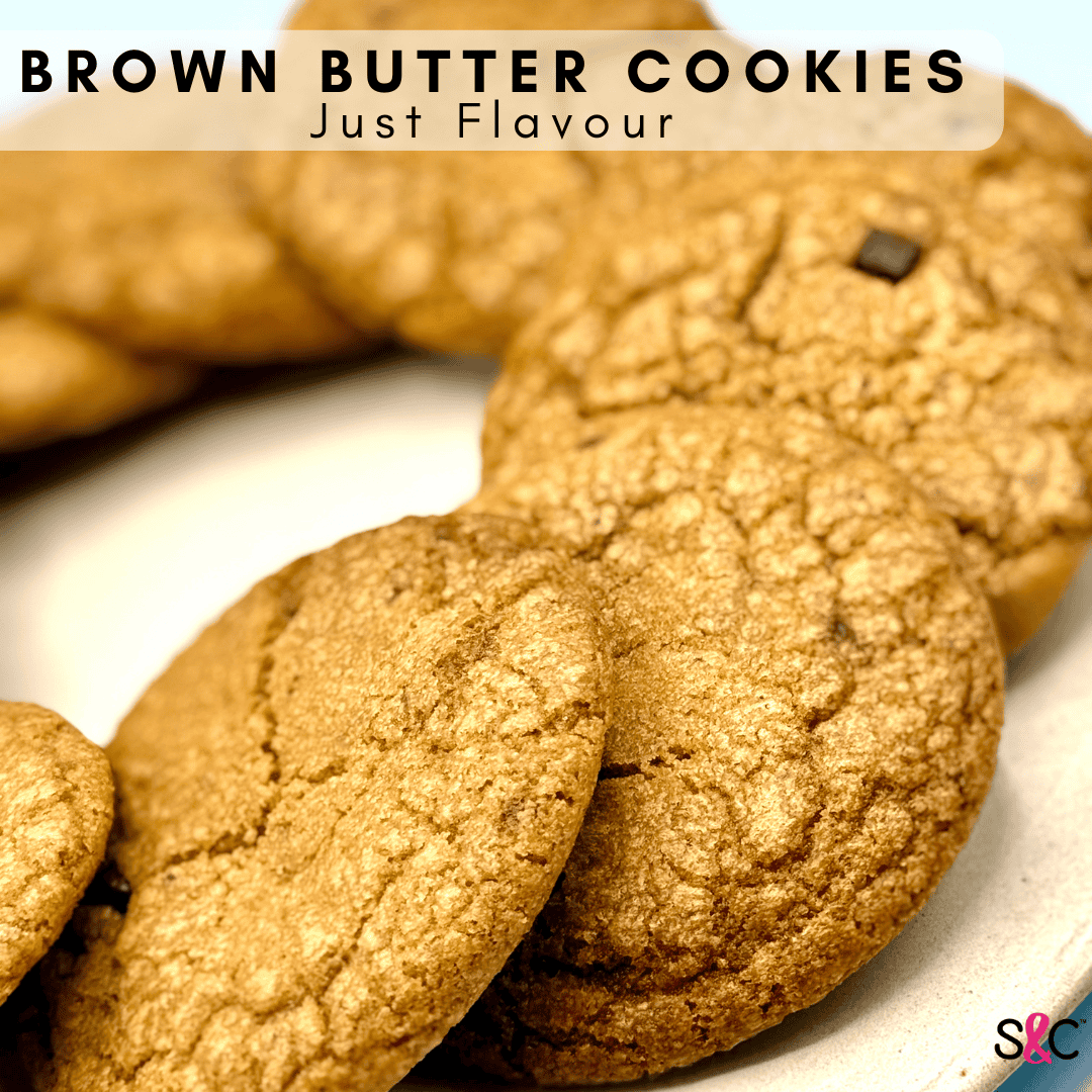 brown butter cookies recipe image